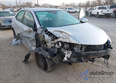 2018 Toyota Corolla Le from USA, damaged, VIN 2T1BURHE5JC087757